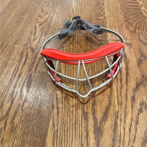 Kids Red and Gray Sports Face Guard